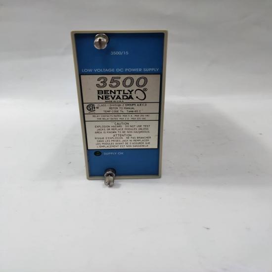 BENTLY NEVADA 3500/15